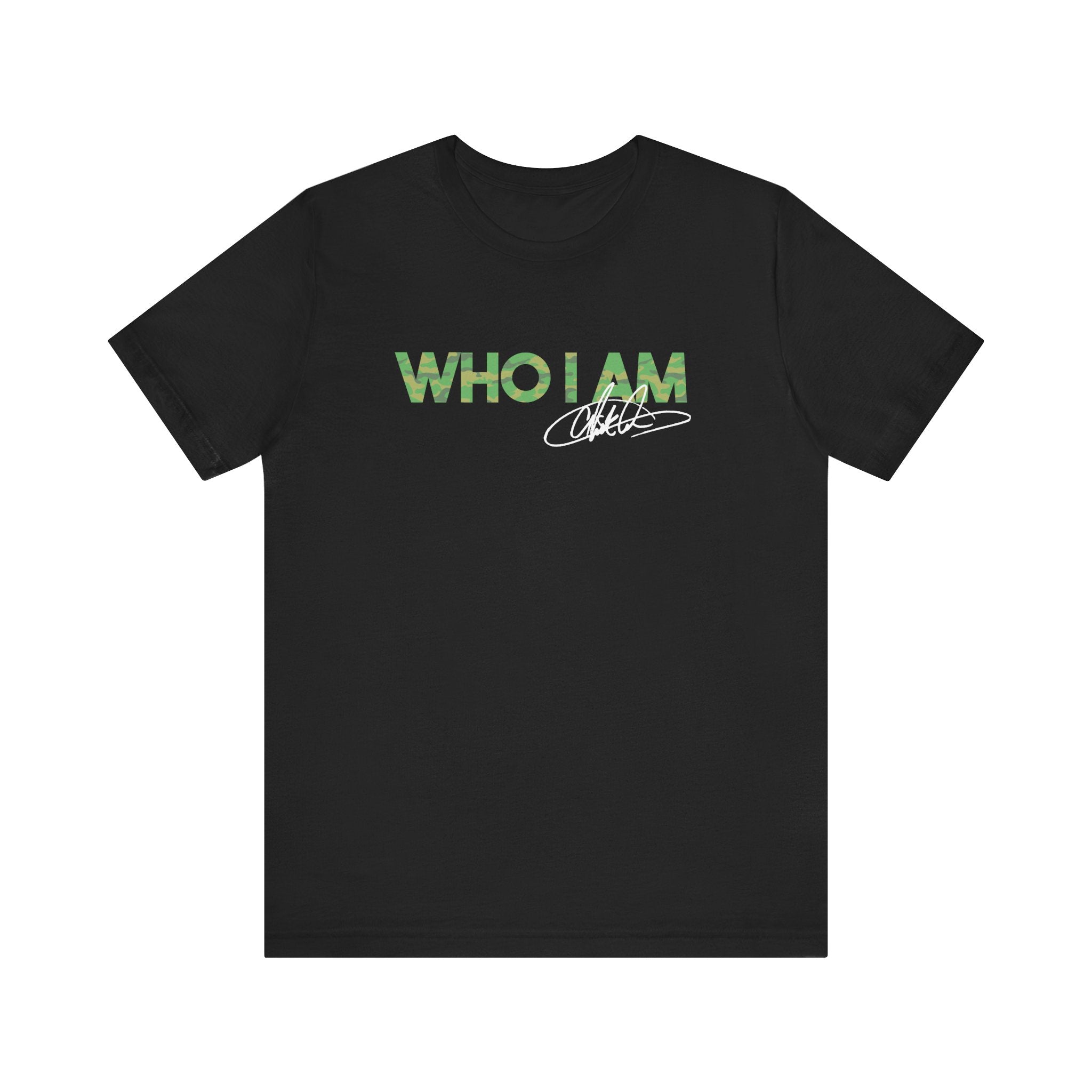 Who I Am 2025 Tour Tee - Camo Logo