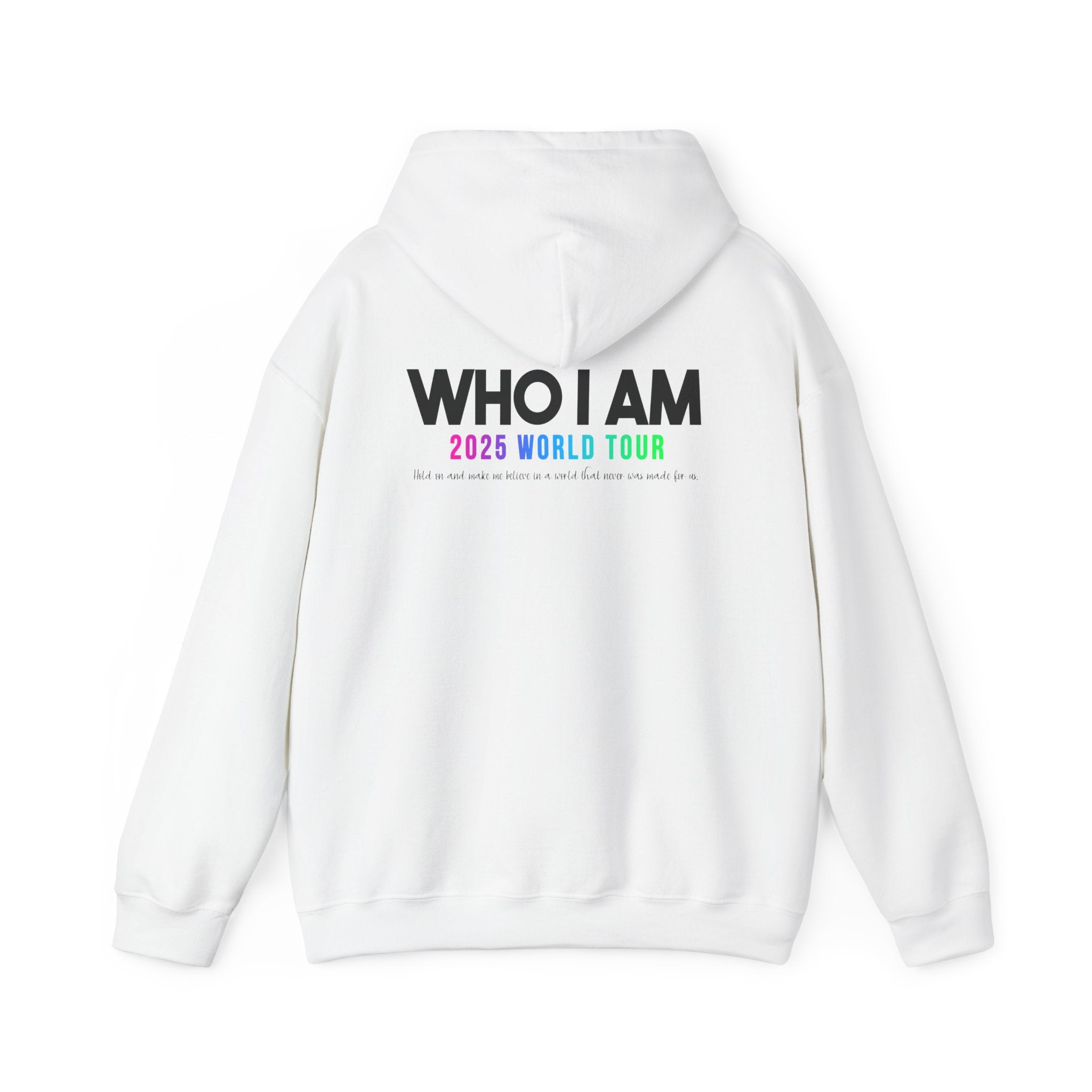 Who I Am 2025 Camo Hooded Sweatshirt