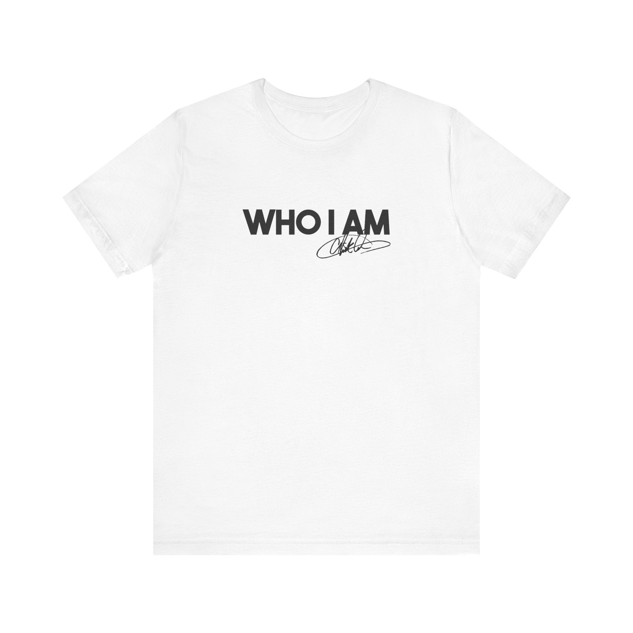 Who I Am 2025 Tour Tee - Black Logo