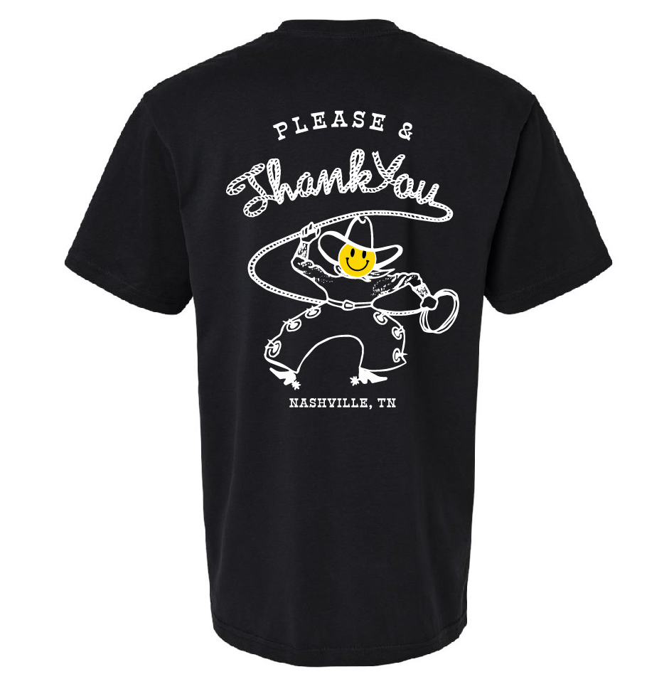 Nashville Short Sleeve T-Shirt - BLACK