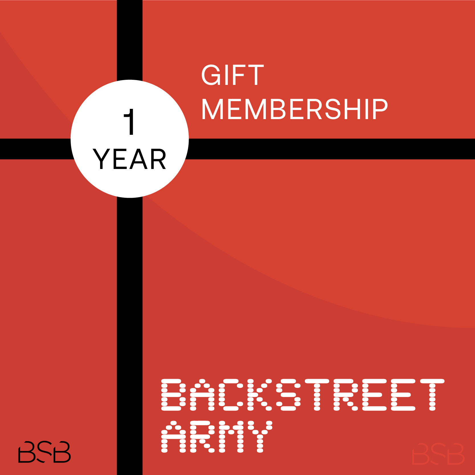 Backstreet Army 1-Year Gift Membership