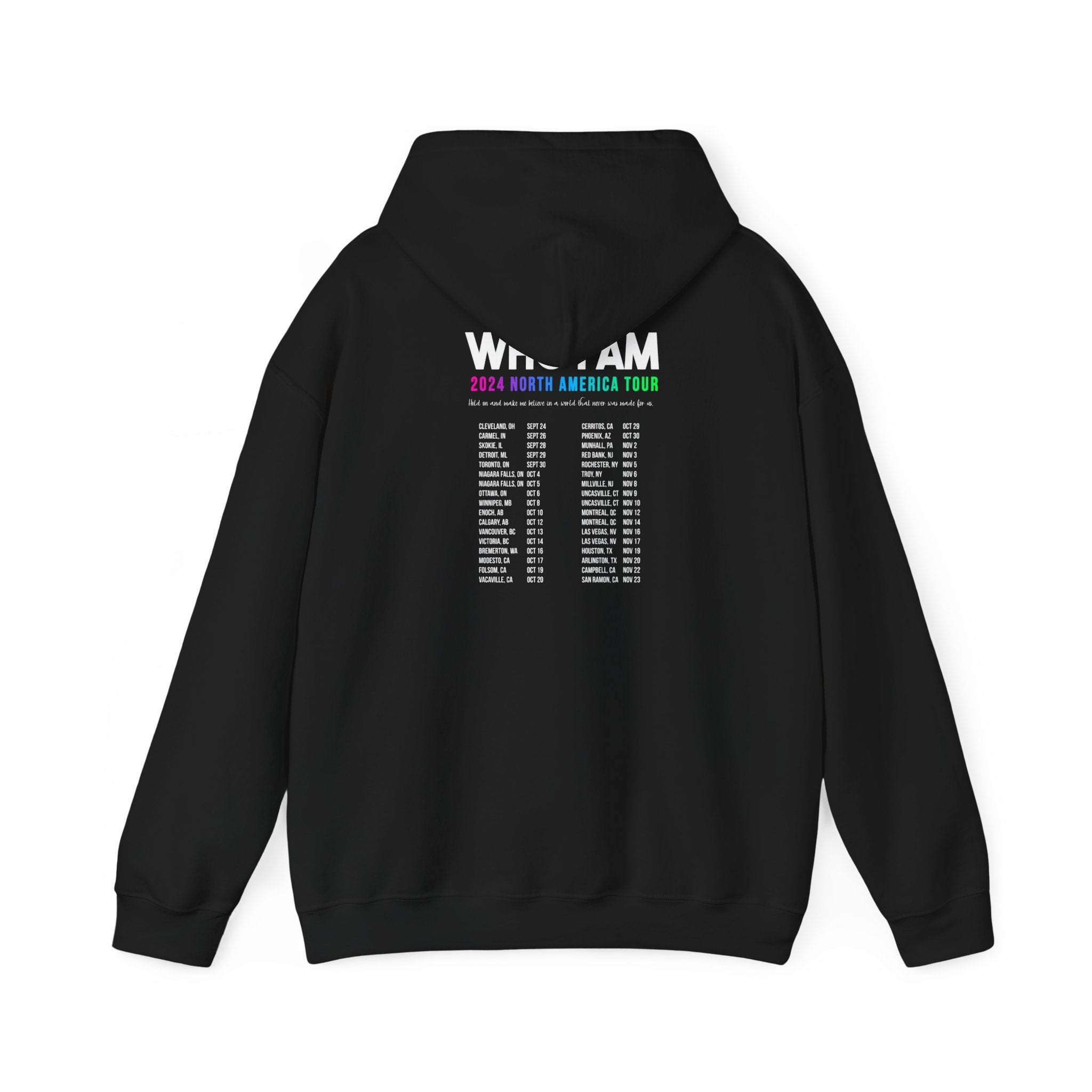 Who I Am Hooded Sweatshirt