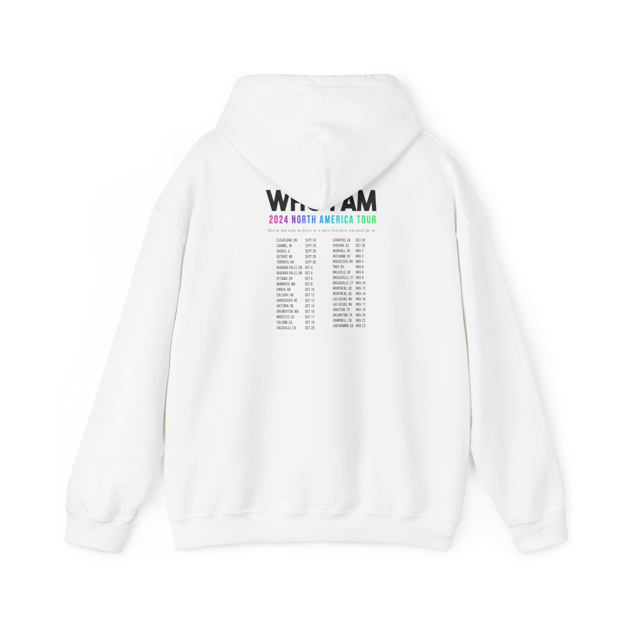 Who I Am Hooded Sweatshirt