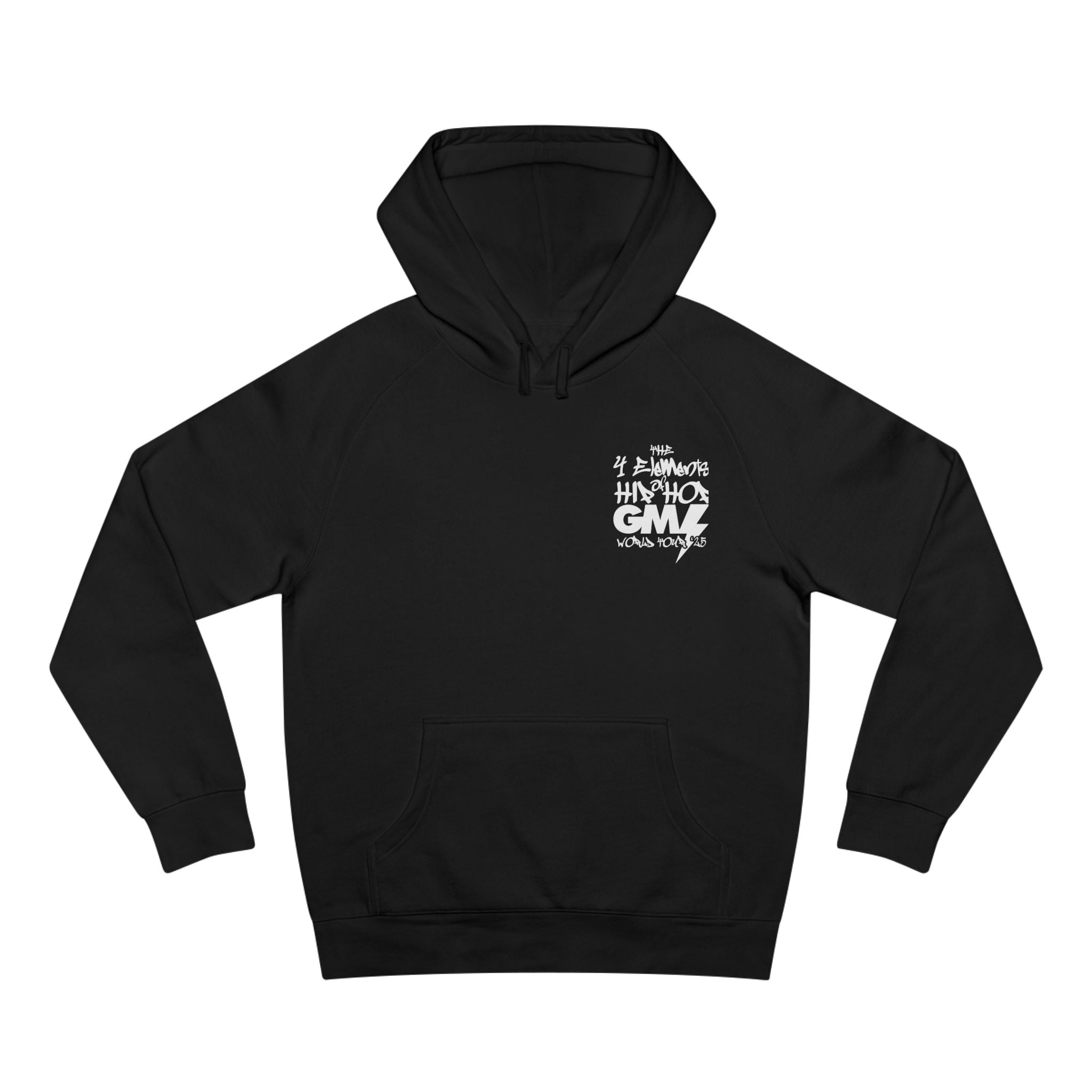 Grandmaster Flash – “4 Elements of Hip Hop” European + UK Tour 2025 Hoodie (Limited Edition)