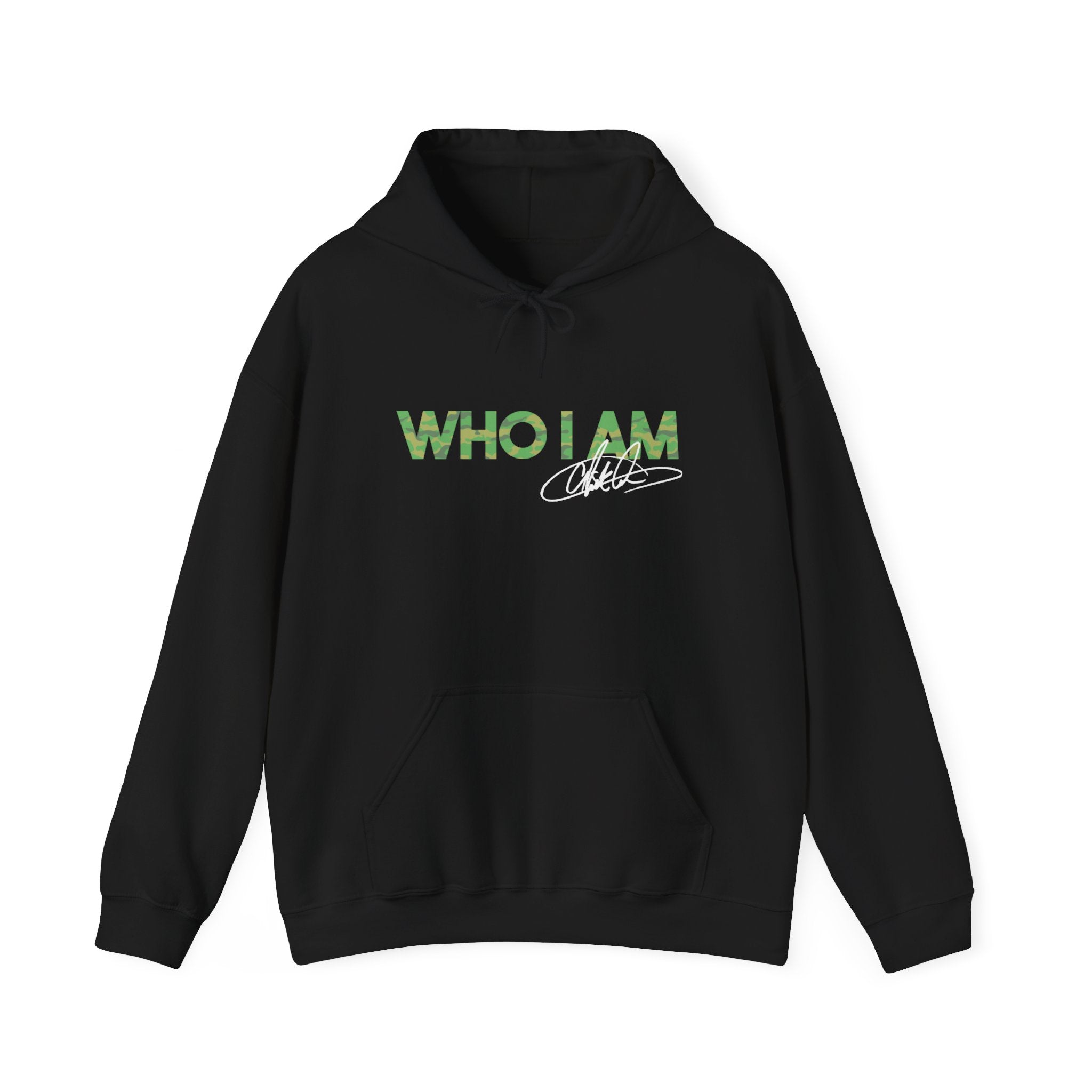 Who I Am Camo Hooded Sweatshirt