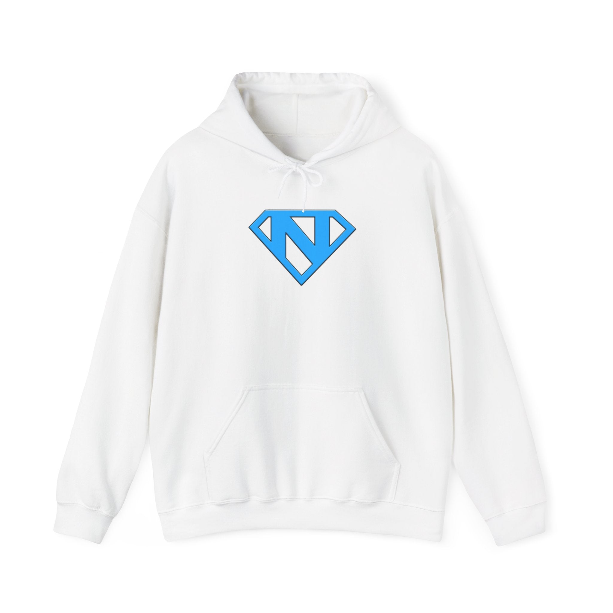 N-Man Blue Hooded Sweatshirt