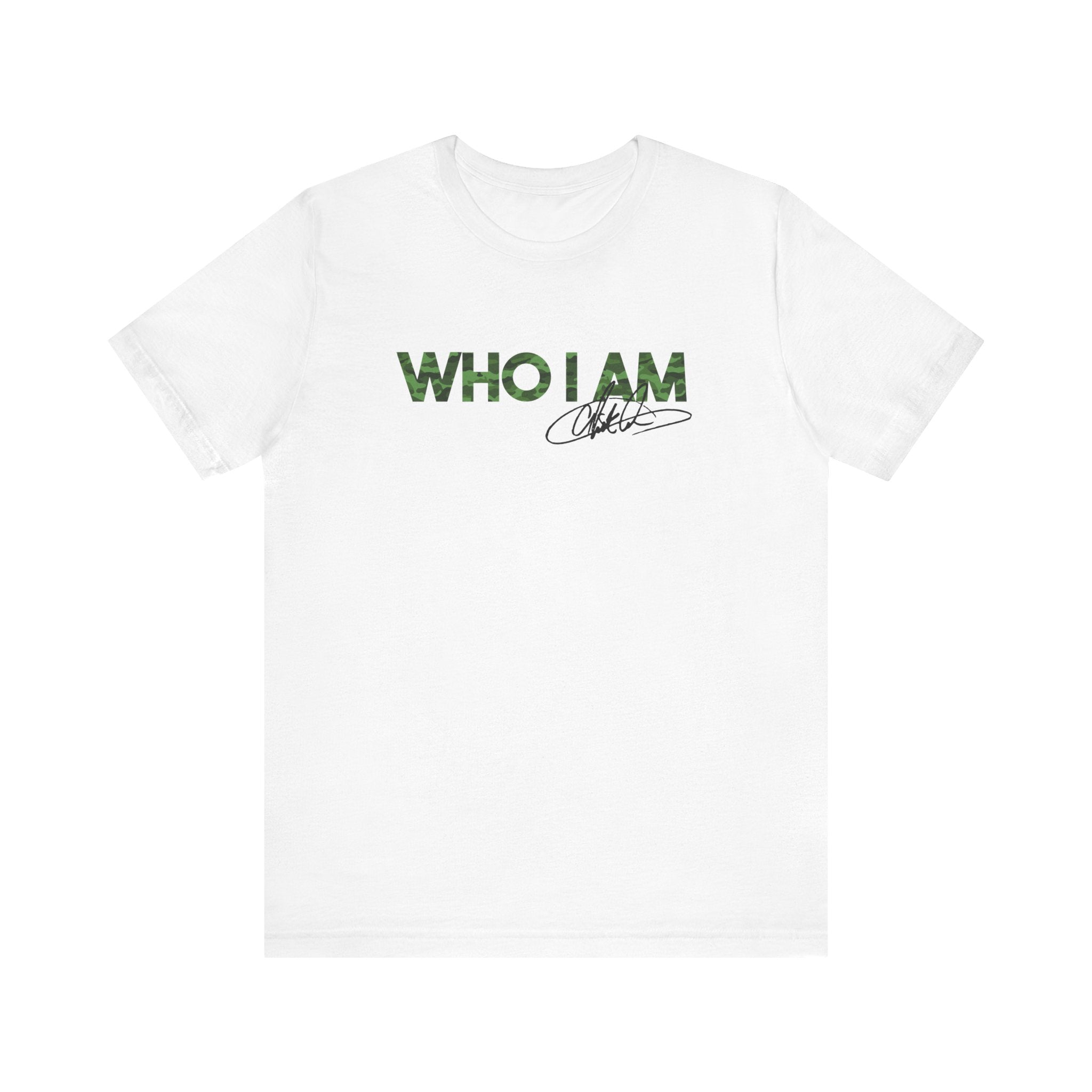 Who I Am 2024 Tour Tee - Camo Logo