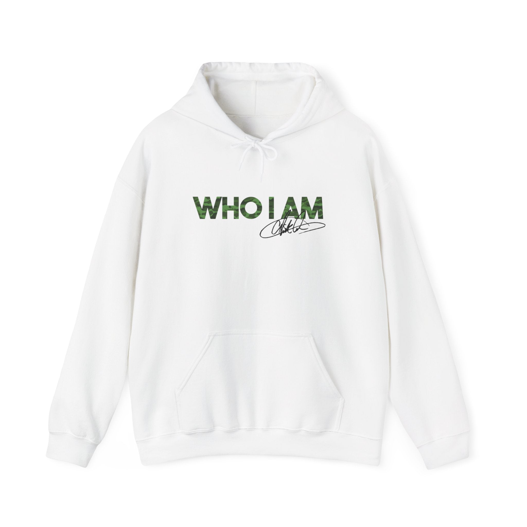 Who I Am Camo Hooded Sweatshirt