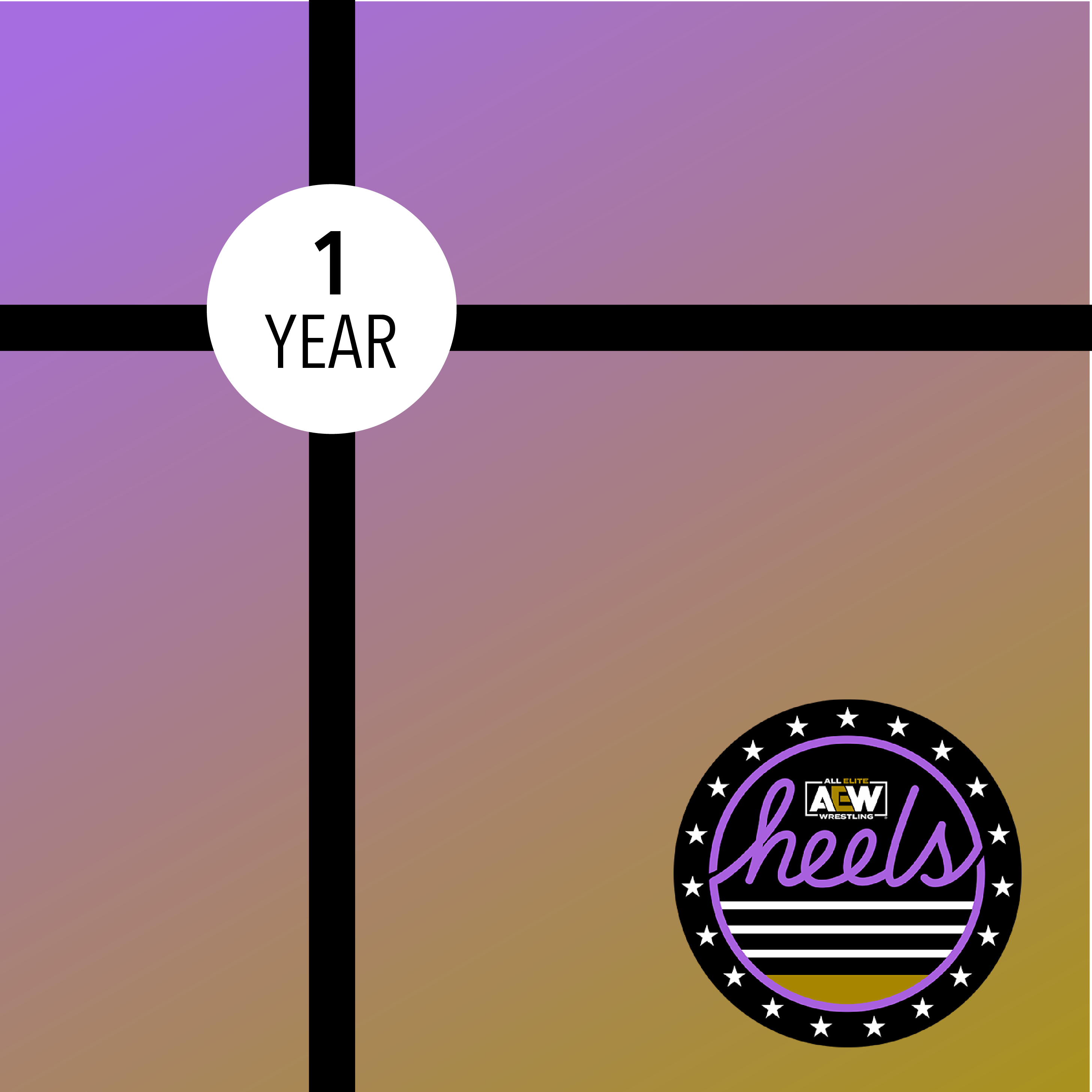 AEW Heels 1-Year Gift Membership