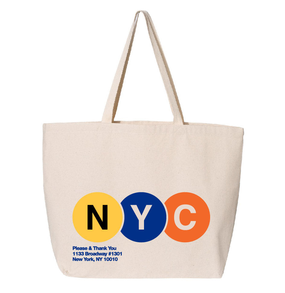 NYC Subway Tote